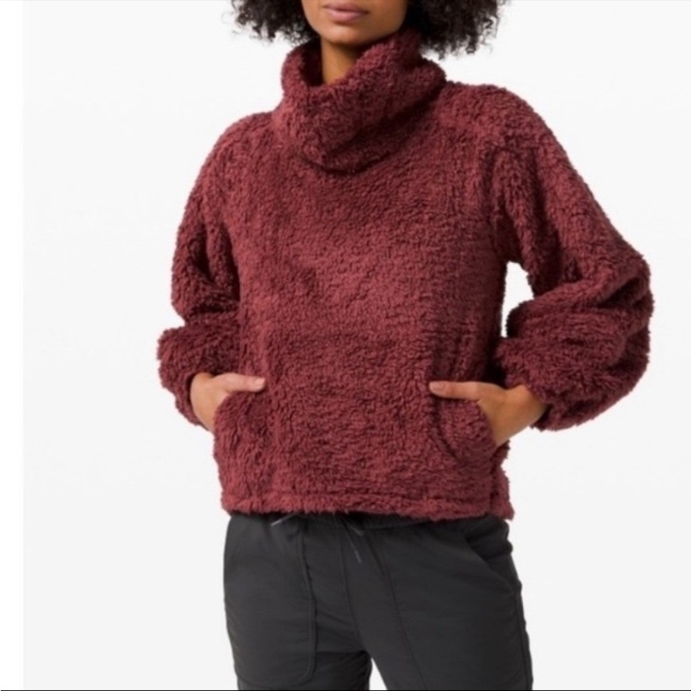 Lululemon Warm Restore sweater Like New!